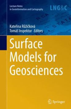 Paperback Surface Models for Geosciences Book