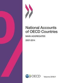 Paperback National Accounts of OECD Countries, Volume 2016 Issue 1 Book