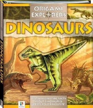 Paperback Origami Explorers Dinosaurs (Let's Draw Series) Book