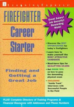 Paperback Firefighter Career Starter (2nd Edition) Book