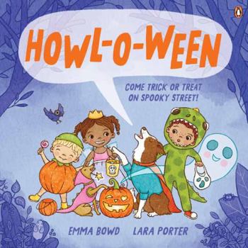 Hardcover Howl-O-Ween: Come Trick or Treat on Spooky Street Book