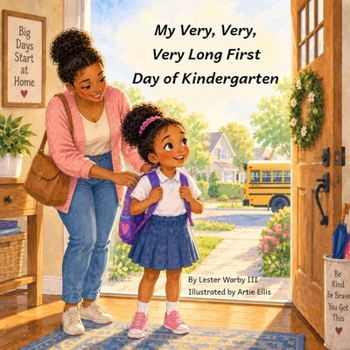 Paperback My Very, Very, Very Long First Day of Kindergarten Book