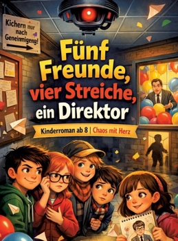Hardcover Fünf Freunde, vier Streiche, ein Direktor: Kinderroman ab 8 Chaos mit Herz [German] Book