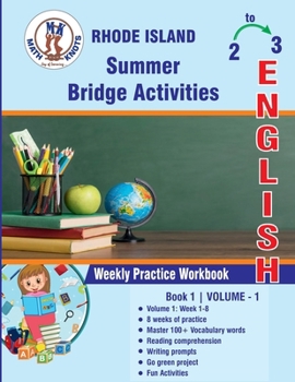 Paperback GRADE 2 TO 3 : RHODE ISLAND Summer English Bridge Activities Book