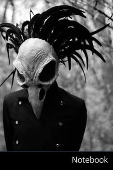 Paperback Notebook: Gothic themed ruled Notebook / Journal / Diary / Composition Book / Planner / Log Book / Notes - 6 x 9 inches (15,24 x Book