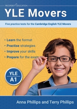 Paperback YLE Movers: Five practice tests for the Cambridge English YLE Movers Book
