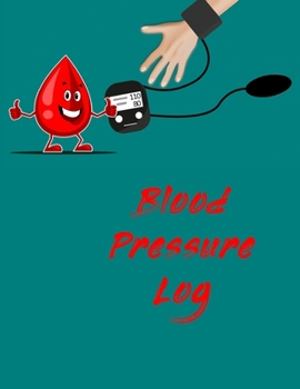 Blood Pressure Log: Blood Pressure Tracker | Hypertension Log | Silent Killer Logbook | Systolic Diastolic Measurement | Blood Sugar Track