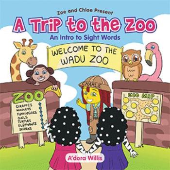 Paperback A Trip to the Zoo: An Intro to Sight Words Book