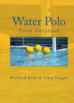 Paperback Water Polo Team Notebook Book