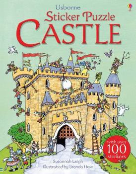 Paperback Sticker Puzzle Castle Book