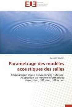 Paperback Paramétrage des modèles acoustiques des salles [French] Book