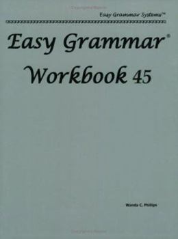 Paperback Easy Grammar 4 And 5 - Student Edition: Grades 4 And 5 Book