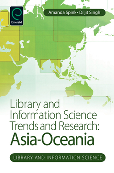 Hardcover Library and Information Science Trends and Research: Asia-Oceania Book