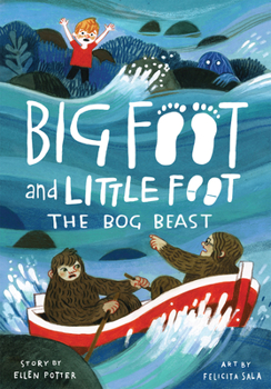 Paperback The Bog Beast (Big Foot and Little Foot #4) Book