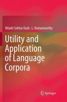 Paperback Utility and Application of Language Corpora Book