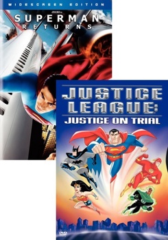 DVD Superman Returns / Justice League: Justice On Trial Book