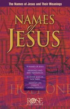 Names of Jesus pamphlet- pkg of 5 pamphlets