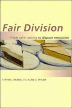 Paperback Fair Division: From Cake-Cutting to Dispute Resolution Book