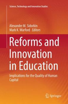 Paperback Reforms and Innovation in Education: Implications for the Quality of Human Capital Book