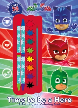 Paperback Pj Masks: Time to Be a Hero Book