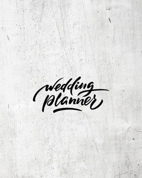 Paperback Wedding Planner: The Essential Bride Or Maid Journal, Budget Planning Book & Seating Organizer, Simple Grey Cover Book