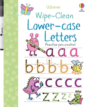 Wipe-clean Lower-case Letters