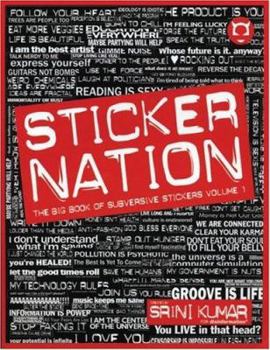 Paperback Sticker Nation [With Stickers] Book