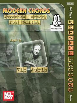 Paperback Modern Chords: Advanced Harmony for Guitar (Mel Bay’s Private Lessons) Book