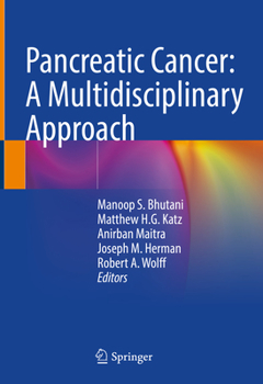 Hardcover Pancreatic Cancer: A Multidisciplinary Approach Book