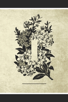 I: Monogrammed Self Care Workbook - Diary to Log Stress Triggers - Mood Tracker Journal for Black Women