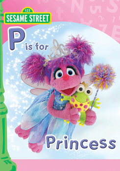 DVD Sesame Street: P Is For Princess Book