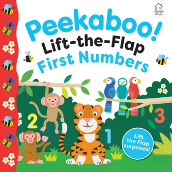 Hardcover Peekaboo! - Lift-The-Flap - First Numbers Book