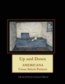 Paperback Up and Down: Americana Cross Stitch Pattern Book