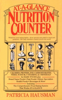 Mass Market Paperback At-A-Glance Nutrition Counter Book