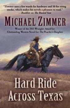 Hardcover Hard Ride Across Texas Book