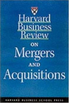 Paperback Harvard Business Review on Mergers and Acquisitions Book