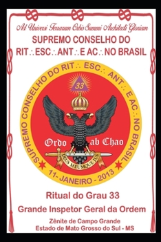 Paperback Ritual Do Grau 33 Grande Inspetor Geral Da Ordem [Portuguese] Book