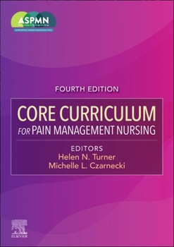 Paperback Core Curriculum for Pain Management Nursing Book