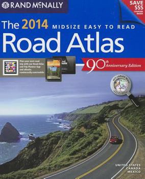 Paperback The Rand McNally Easy to Read Road Atlas Book