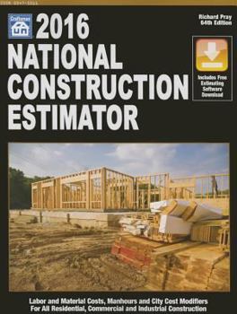 Paperback National Construction Estimator Book