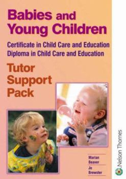 Paperback Babies and Young Children - Cce Dce Tutor Support Pack Book