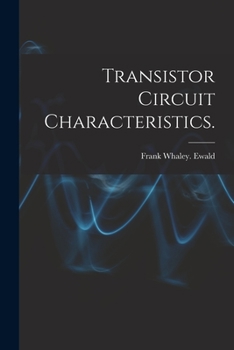 Paperback Transistor Circuit Characteristics. Book