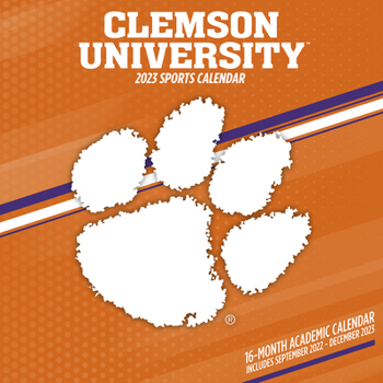 Calendar Clemson Tigers 2023 12x12 Team Wall Calendar Book
