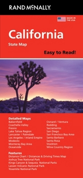 Loose Leaf Rand McNally Easy to Read: California State Map Book