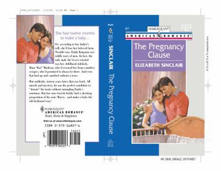 Mass Market Paperback The Pregnancy Clause Book