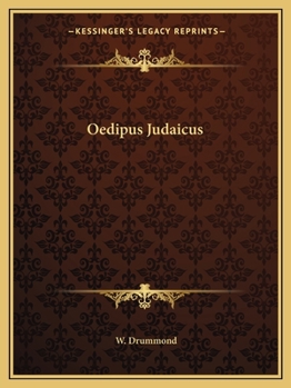 Paperback Oedipus Judaicus Book