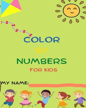 Paperback Color By Numbers For Kids Book