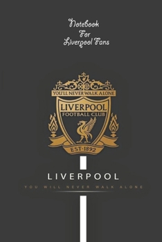 Paperback Liverpool Notebook Design Liverpool 19 For Liverpool Fans and Lovers: Lined Notebook / Journal Gift, 120 Pages, 6x9, Soft Cover, Matte Finish Book