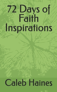 Paperback 72 Days of Faith Inspirations Book