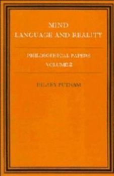 Hardcover Philosophical Papers: Volume 2, Mind, Language and Reality Book